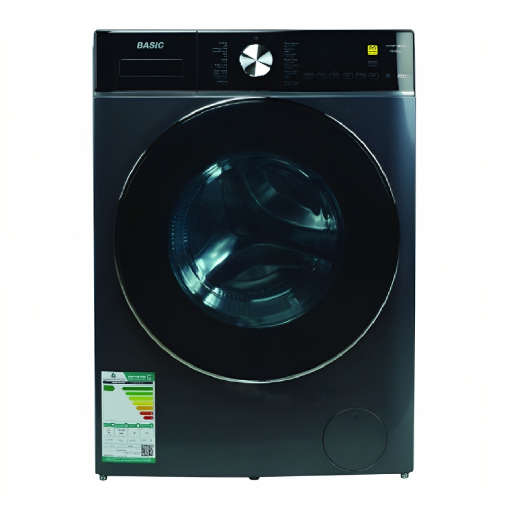 غسالة ملابس بيسك أوتوماتيك 10 كجم BAWMDF-MB10S